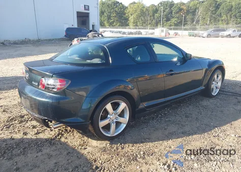 2004 Mazda Rx-8 6 Speed Manual из США, поврежденный, VIN JM1FE173940137087